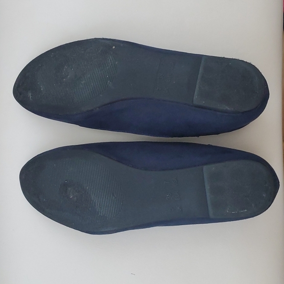 Navy Blue Flats - Picture 6 of 6